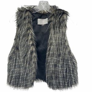 Tart Collections Vegan Feather Vest size Sm